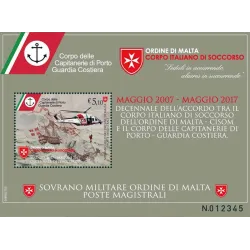 10e anniversaire de l'accord entre le corps de secours italien de l'Ordre de Malte
