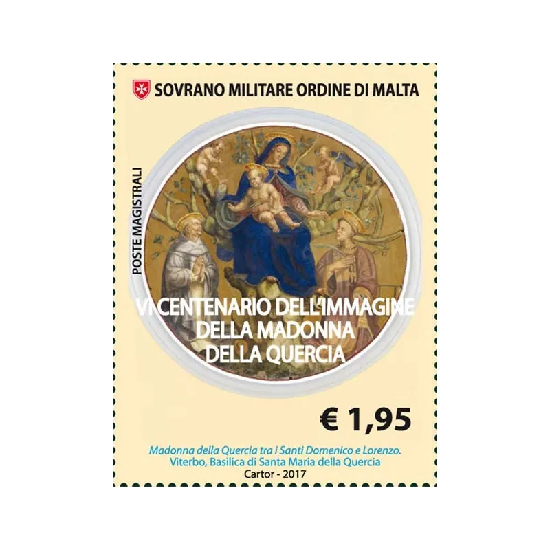 600. Jahrestag des Bildes der Madonna della Quercia von Viterbo
