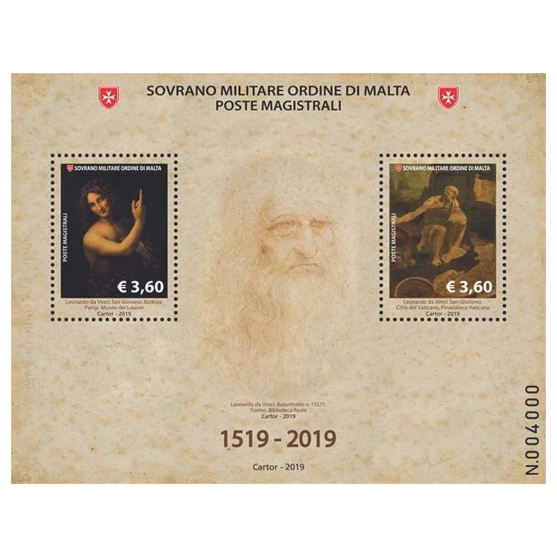 500° anniversario della morte di Leonardo da Vinci