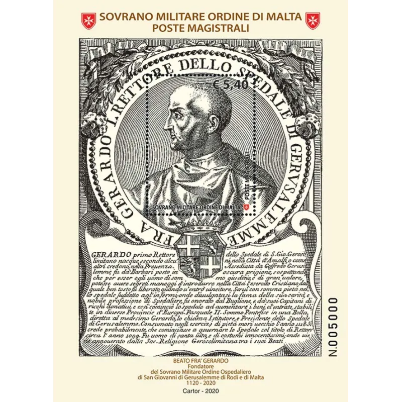 900e anniversaire de la mort du bienheureux Fra Gerardo