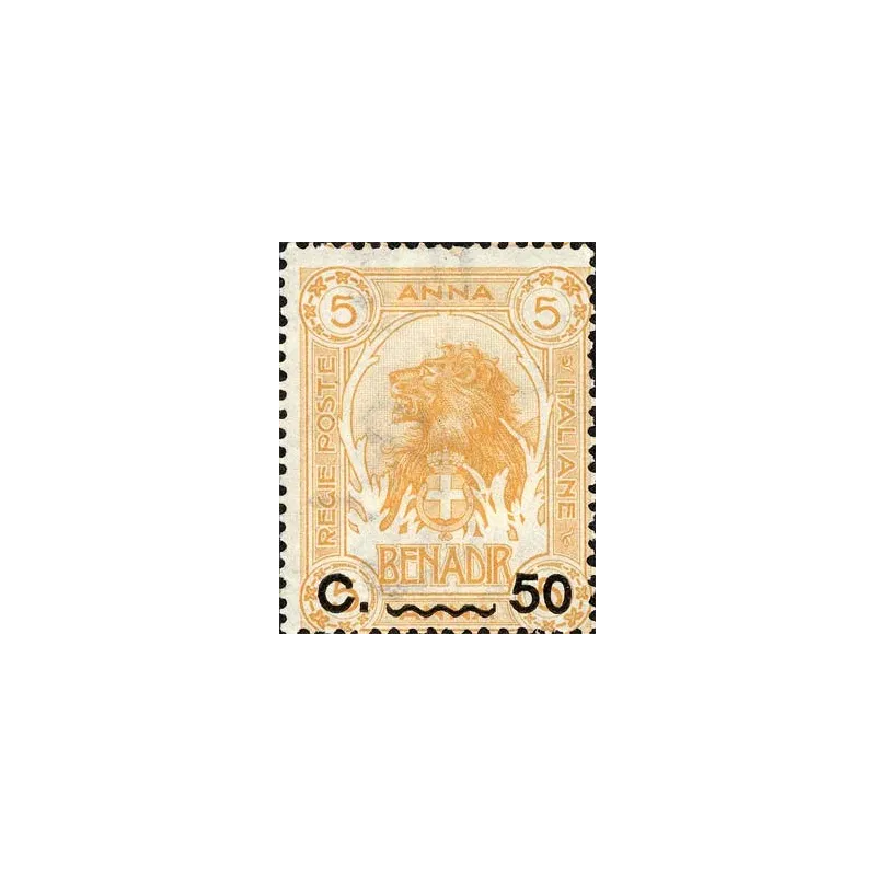 Serie ordinaria, sobreimpresión en centavos