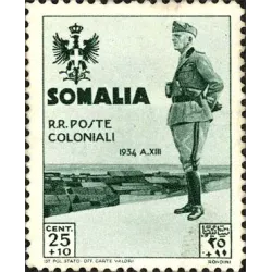 Visite de Vittorio Emanuele III en Somalie