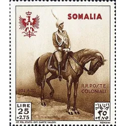 Visite de Vittorio Emanuele III en Somalie