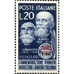 Commemoration of pioneers of the Italian wool industry
