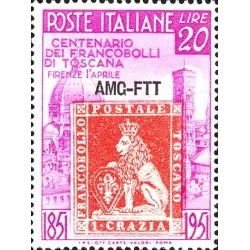Centenario dei primi francobolli del granducato di Toscana