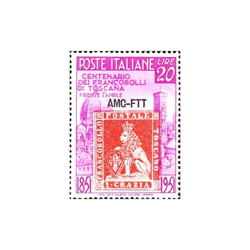 Centenaire des premiers timbres-poste du Grand-Duché de Toscane