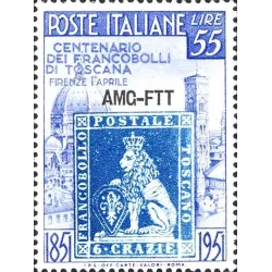 Centenario de los primeros sellos postales del Gran Ducado de Toscana