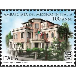 100e anniversaire de l'ambassade du Mexique en Italie