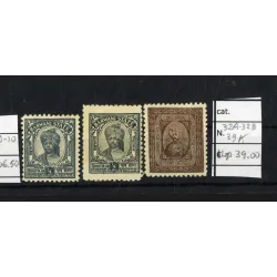 1932 stamp catalog 34A-39A