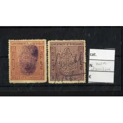 1950 francobollo catalogo 2v.