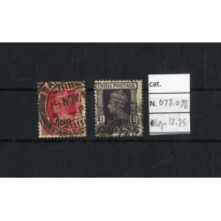 1939 stamp catalog 77/78