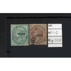 Catálogo de sellos 1884 1/2