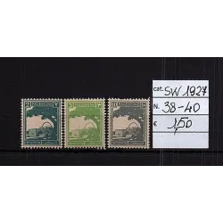 Briefmarkenkatalog 1927 38-40