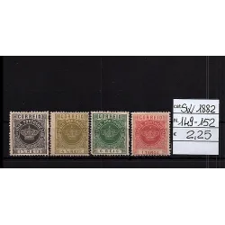 1892 stamp catalog 149-152