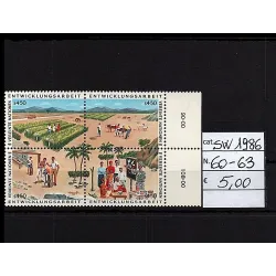Briefmarkenkatalog 1986 60-63