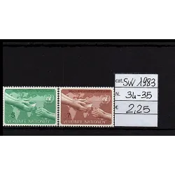 1983 stamp catalogue 34-35