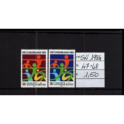 Briefmarkenkatalog 1984 47-48