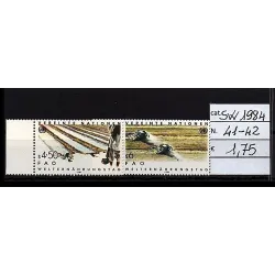 1984 stamp catalogue 41-42