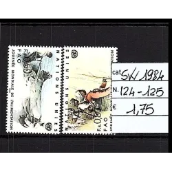 Briefmarkenkatalog 1984 124-25