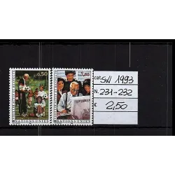 1993 stamp catalog 231-232