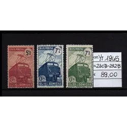 1945 stamp catalog 230b-232b