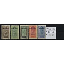 Briefmarkenkatalog 1922 18-22