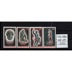 1964 stamp catalog 148-151
