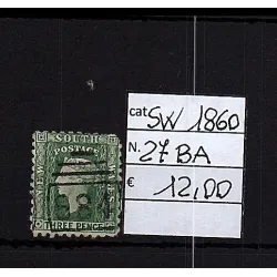 Briefmarkenkatalog 1860 27BA