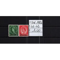 Briefmarkenkatalog 1952 42-43