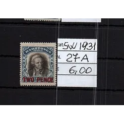 Briefmarkenkatalog 1931 27A
