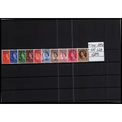 1952 stamp catalog 115-124