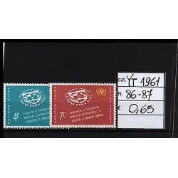 Briefmarkenkatalog 1961 86-87