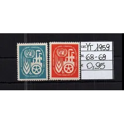 Catalogue de timbres 1959...
