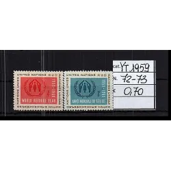 Briefmarkenkatalog 1959 72-73