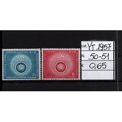 Briefmarkenkatalog 1957 50-51