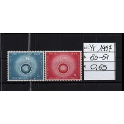 Briefmarkenkatalog 1957 50-51