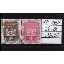 Catálogo de sellos 1954 27-28