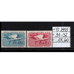 Briefmarkenkatalog 1955 31-32