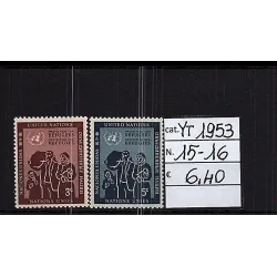 Catálogo de sellos 1953 15-16