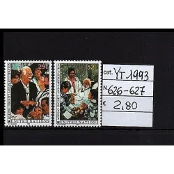1993 stamp catalog 626-627