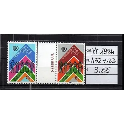 1984 stamp catalog 432-433