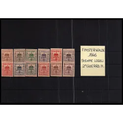 1946 Stamps from Finsterwalde