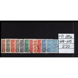 1954 stamp catalog 408-415