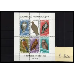 1980 Dépliant Animaux Oiseaux