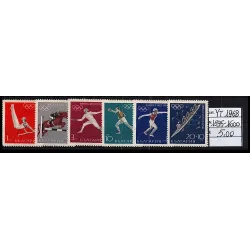 1968 stamp catalog 1595-1600