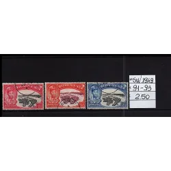 Briefmarkenkatalog 1949 91-93