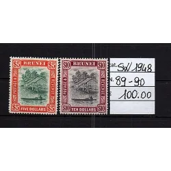 Briefmarkenkatalog 1948 89-90