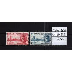 1946 stamp catalog 145-146