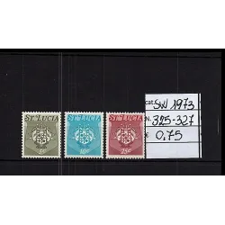 1937 stamp catalog 325-327