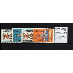 1969 stamp catalog 345-348